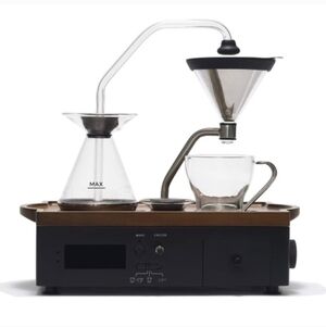 Barisieur Coffee Alarm Clock Coffee Maker in Black Walnut